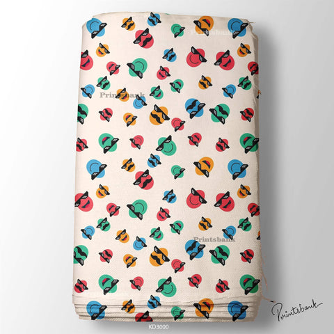 Kid's Wholesale Digital Printed Fabric For Baby Garment Manufacturer