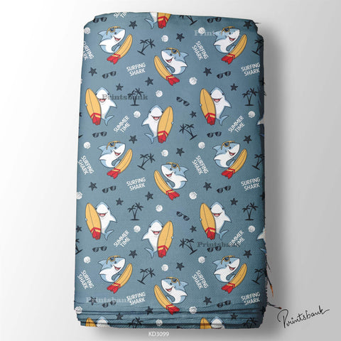 Kid's Wholesale Digital Printed Fabric For Baby Garment Manufacturer