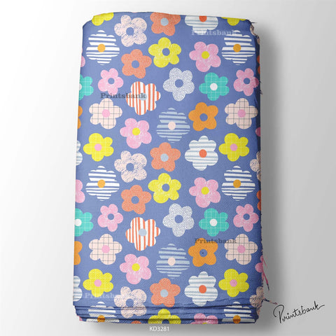 Kid's Wholesale Digital Printed Fabric For Baby Garment Manufacturer