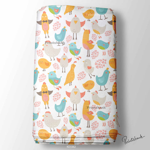 Kid's Wholesale Digital Printed Fabric For Baby Garment Manufacturer