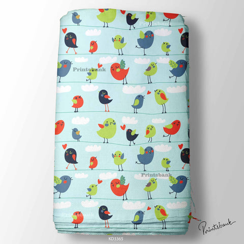 Kid's Wholesale Digital Printed Fabric For Baby Garment Manufacturer