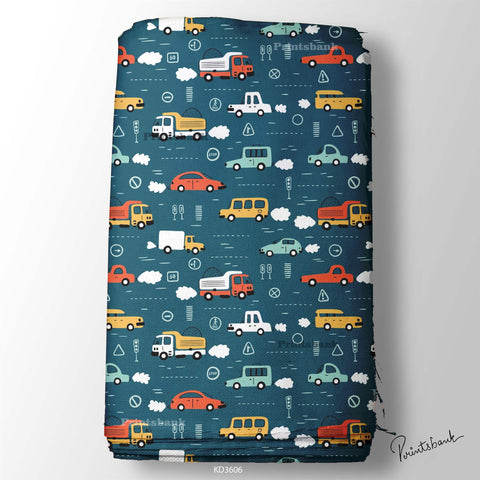 Kid's Wholesale Digital Printed Fabric For Baby Garment Manufacturer