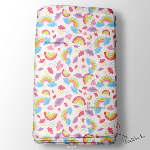 Kid's Wholesale Digital Printed Fabric For Baby Garment Manufacturer