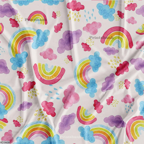 Kid's Wholesale Digital Printed Fabric For Baby Garment Manufacturer