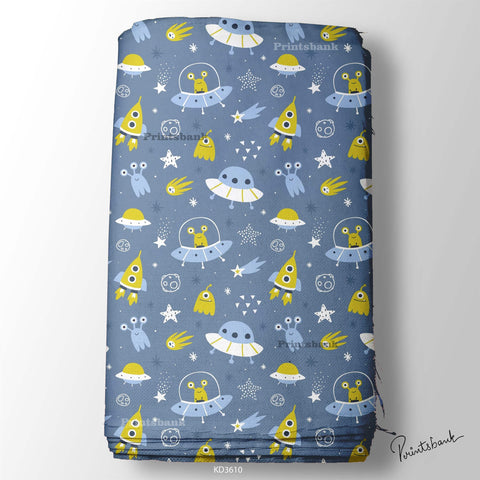 Kid's Wholesale Digital Printed Fabric For Baby Garment Manufacturer