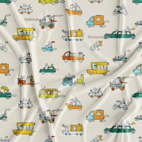 Kid's Wholesale Digital Printed Fabric For Baby Garment Manufacturer