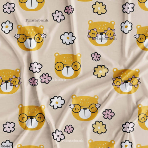Kid's Wholesale Digital Printed Fabric For Baby Garment Manufacturer