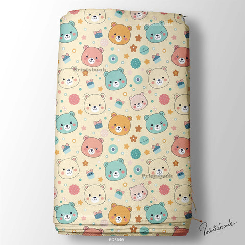 Kid's Wholesale Digital Printed Fabric For Baby Garment Manufacturer