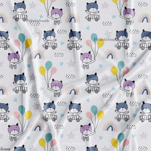 Kid's Wholesale Digital Printed Fabric For Baby Garment Manufacturer