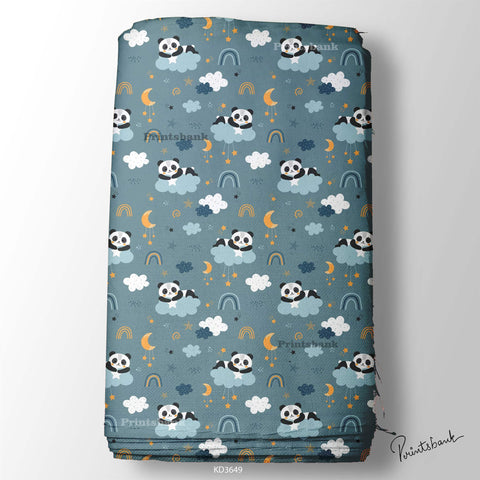 Kid's Wholesale Digital Printed Fabric For Baby Garment Manufacturer
