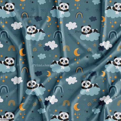 Kid's Wholesale Digital Printed Fabric For Baby Garment Manufacturer