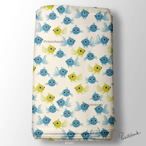 Kid's Wholesale Digital Printed Fabric For Baby Garment Manufacturer