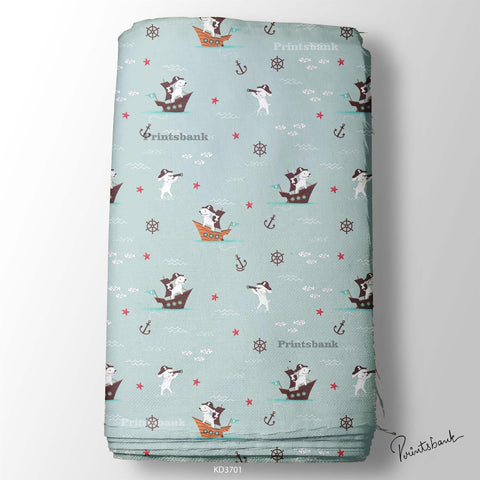Kid's Wholesale Digital Printed Fabric For Baby Garment Manufacturer