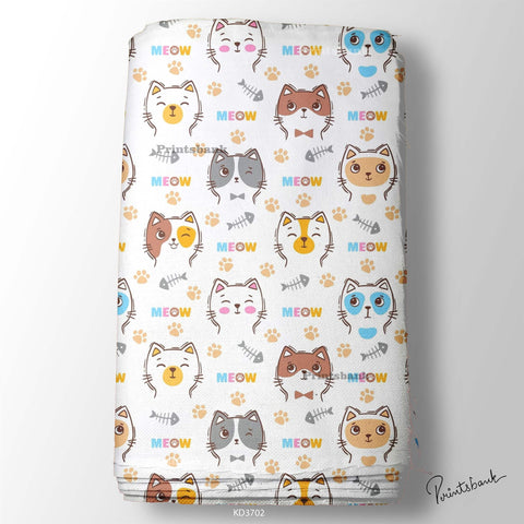 Kid's Wholesale Digital Printed Fabric For Baby Garment Manufacturer