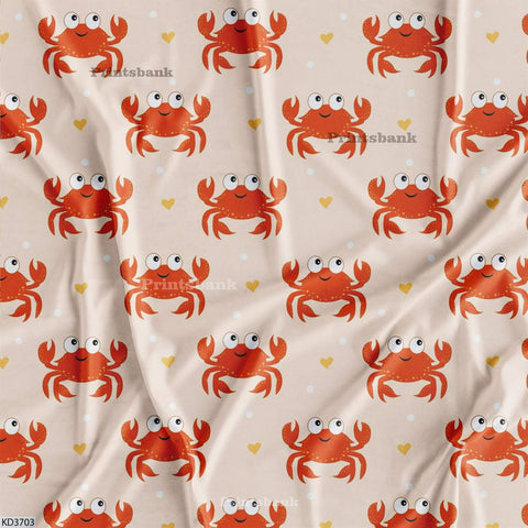 Kid's Wholesale Digital Printed Fabric For Baby Garment Manufacturer