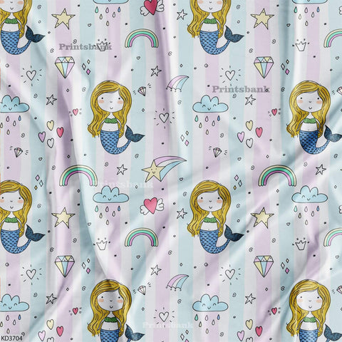 Kid's Wholesale Digital Printed Fabric For Baby Garment Manufacturer
