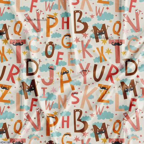 Kid's Digital Printed Fabric Manufacturer