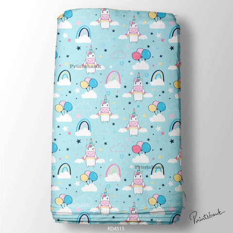 Wholesale kid's Printed Fabric in Surat