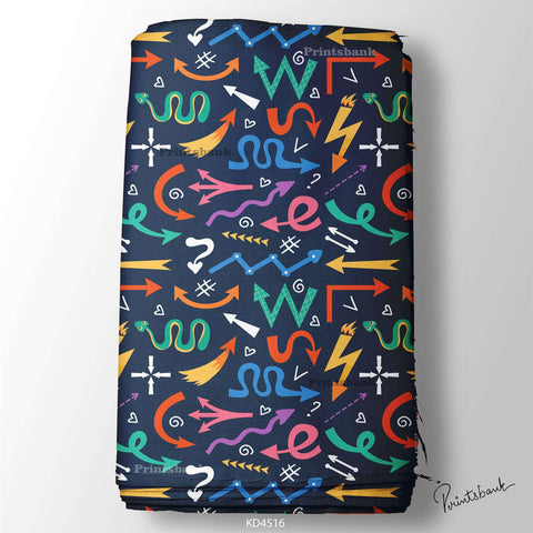Wholesale kid's Printed Fabric in Surat
