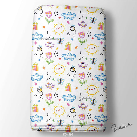 Kid's Digital Printed Fabric Manufacturer