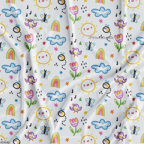 Kid's Digital Printed Fabric Manufacturer