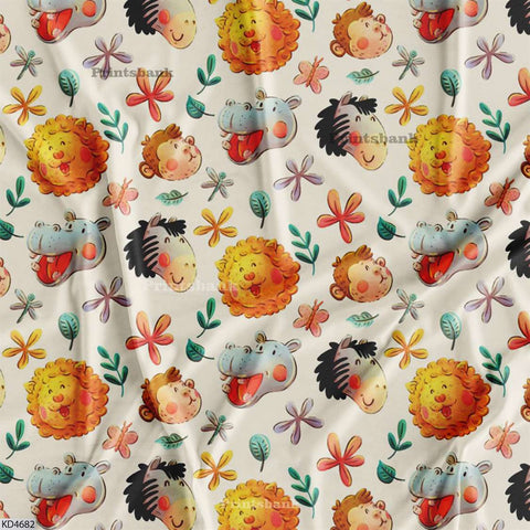 Kid's Digital Printed Fabric Manufacturer
