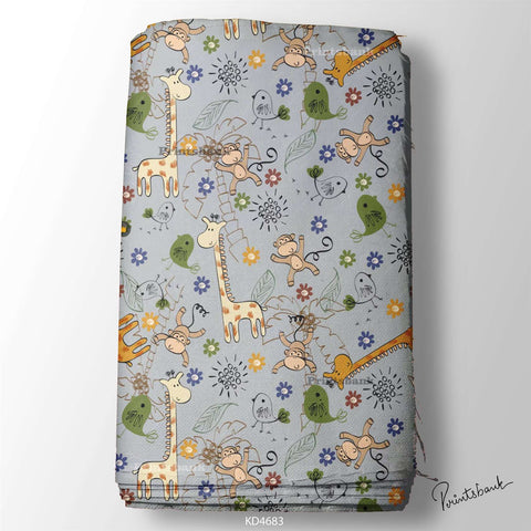 Kid's Digital Printed Fabric Manufacturer