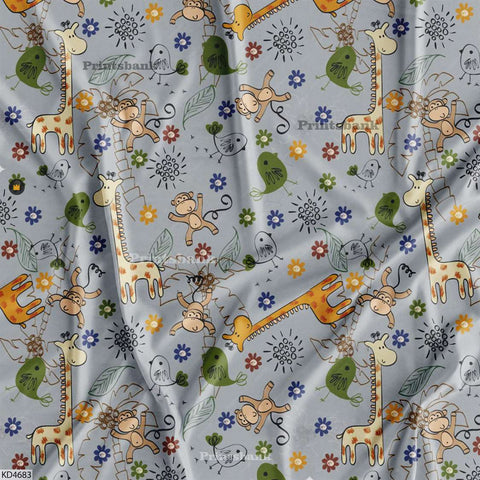 Kid's Digital Printed Fabric Manufacturer