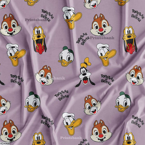 Wholesale kid's Printed Fabric in Surat