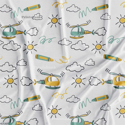 Kid's Digital Printed Fabric Supplier