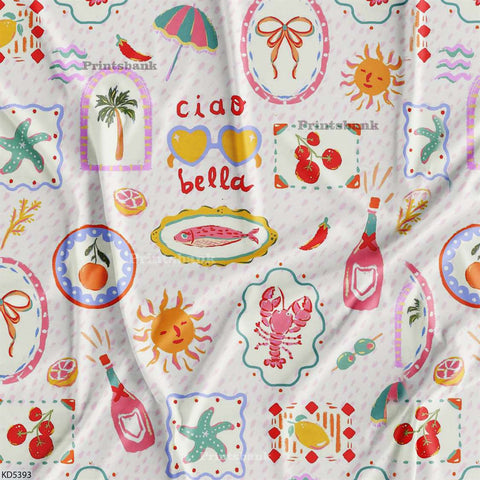 Kid's Digital Printed Fabric Supplier
