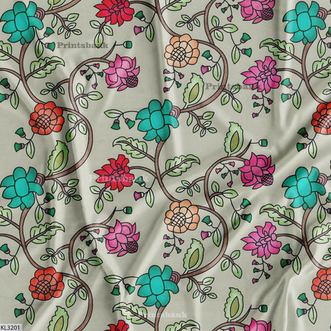 Kalamkari printed Fabric wholesale