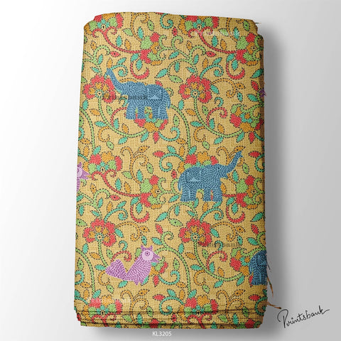Kalamkari printed Fabric wholesale