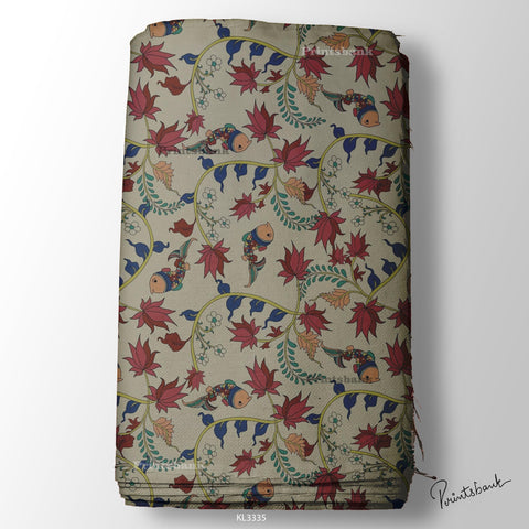 Kalamkari printed Fabric wholesale
