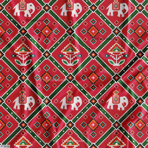 Wholesale Patola Printed Fabric in Surat