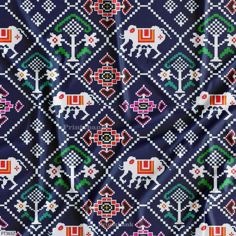 Wholesale Patola Printed Fabric in Surat