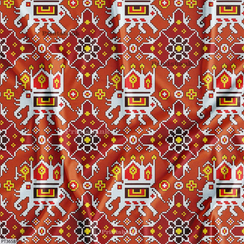 Wholesale Patola Printed Fabric in Surat