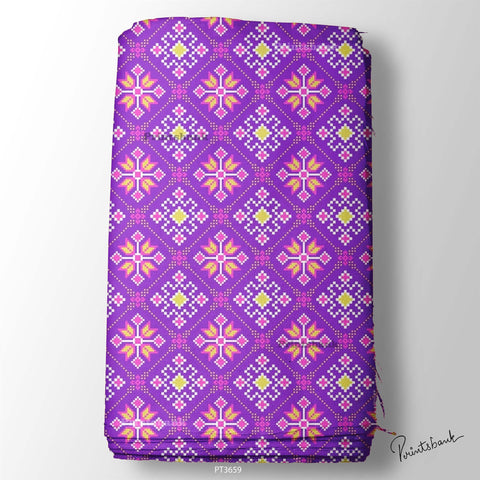 Wholesale Patola Printed Fabric in Surat