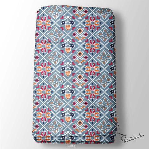 Wholesale Patola Printed Fabric in Surat