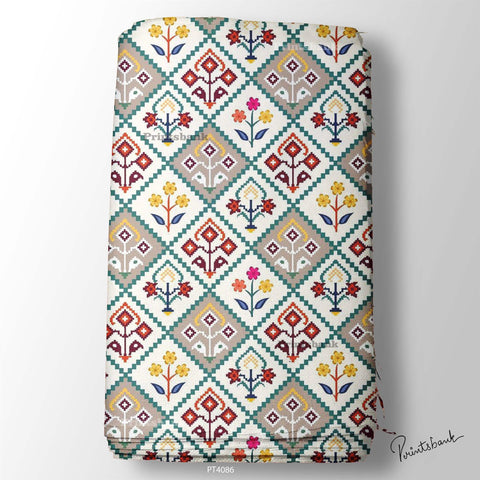 Patola Digital Printed Fabric Supplier