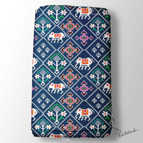 Patola Digital Printed Fabric Manufacturer