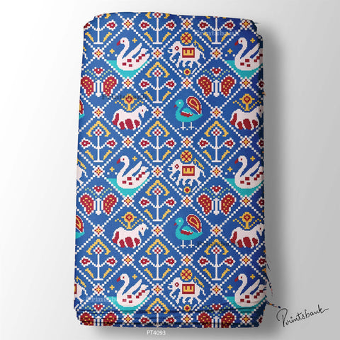 Patola Digital Printed Fabric Manufacturer