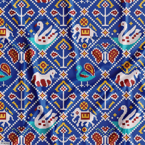Patola Digital Printed Fabric Manufacturer