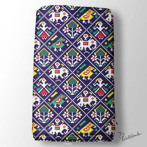 Patola Digital Printed Fabric Manufacturer