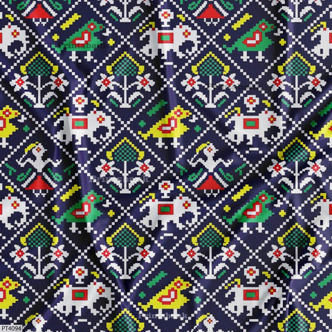 Patola Digital Printed Fabric Manufacturer