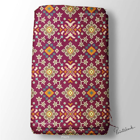 Patola Digital Printed Fabric Manufacturer
