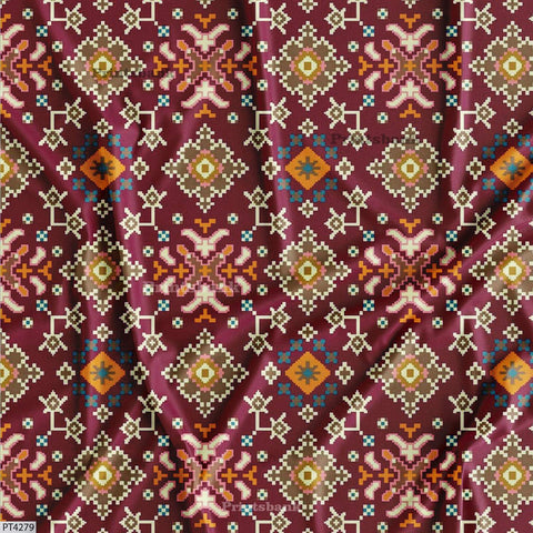Patola Digital Printed Fabric Manufacturer