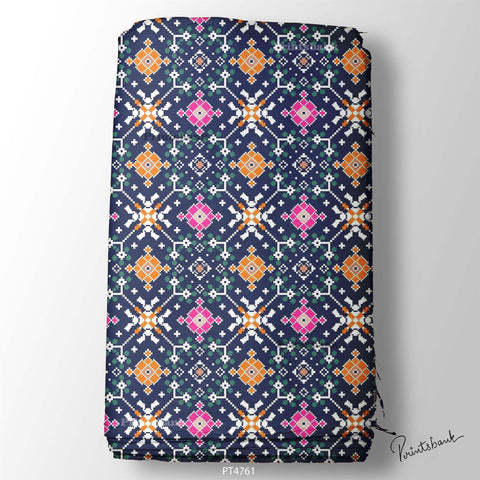 Wholesale Patola Printed Fabric in Surat