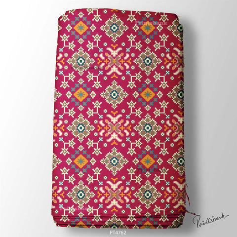 Wholesale Patola Printed Fabric in Surat