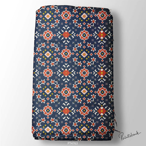 Wholesale Patola Printed Fabric in Surat